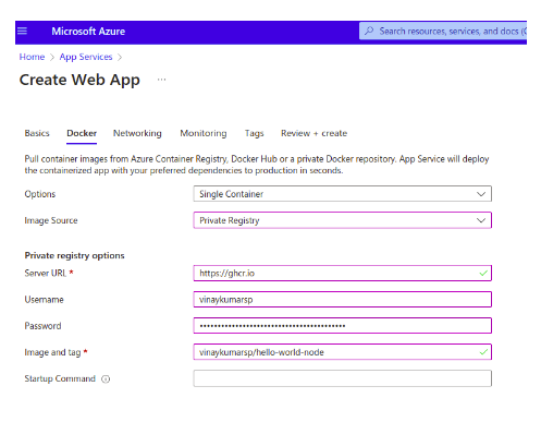 Create Web App-2